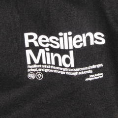 Camiseta Streetwear Resiliens Mind Preto - comprar online