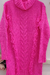 Vestido Mousse Franja Pink - comprar online