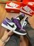 Tênis Jordan Low Branco e Roxo