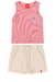 Conjunto Infantil Menina Regata e Short na internet