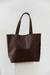 TOTE DILMA CHOCOLATE WASHED