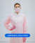 1 Pacote Avental Descartável TNT Manga Longa 40g - Rosa (10 Unidades)