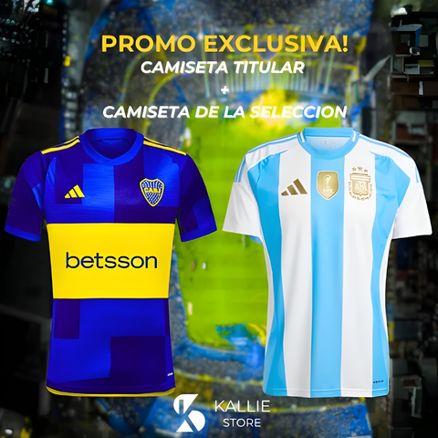 PROMO Camiseta de Boca Camiseta de la Seleccion