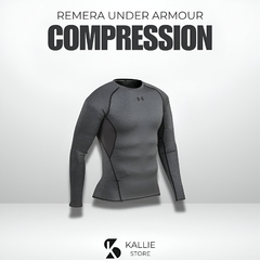 Remera Under Armour Compression Manga Larga - comprar online