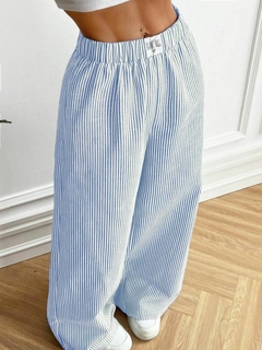 PANTALON PIJAMA CON RAYAS - ¡TENDENCIA! - comprar online