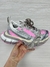 BALENCIAGA SNEAKER WHITE/GREY/PINK - Teixeira Store