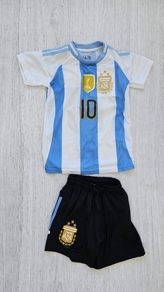 CONJUNTO NIÑO AFA CAMISETA + SHORT BOLSILLO Y CIERRE