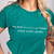 Camiseta Feminina Happen Verde Esmeralda Uzzy Algodão