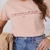 Camiseta Feminina Estonada Always Nude Uzzy Algodão - comprar online