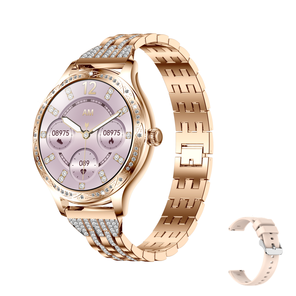 Reloj Inteligente Rosa Mujer Xst Milan con Llamadas