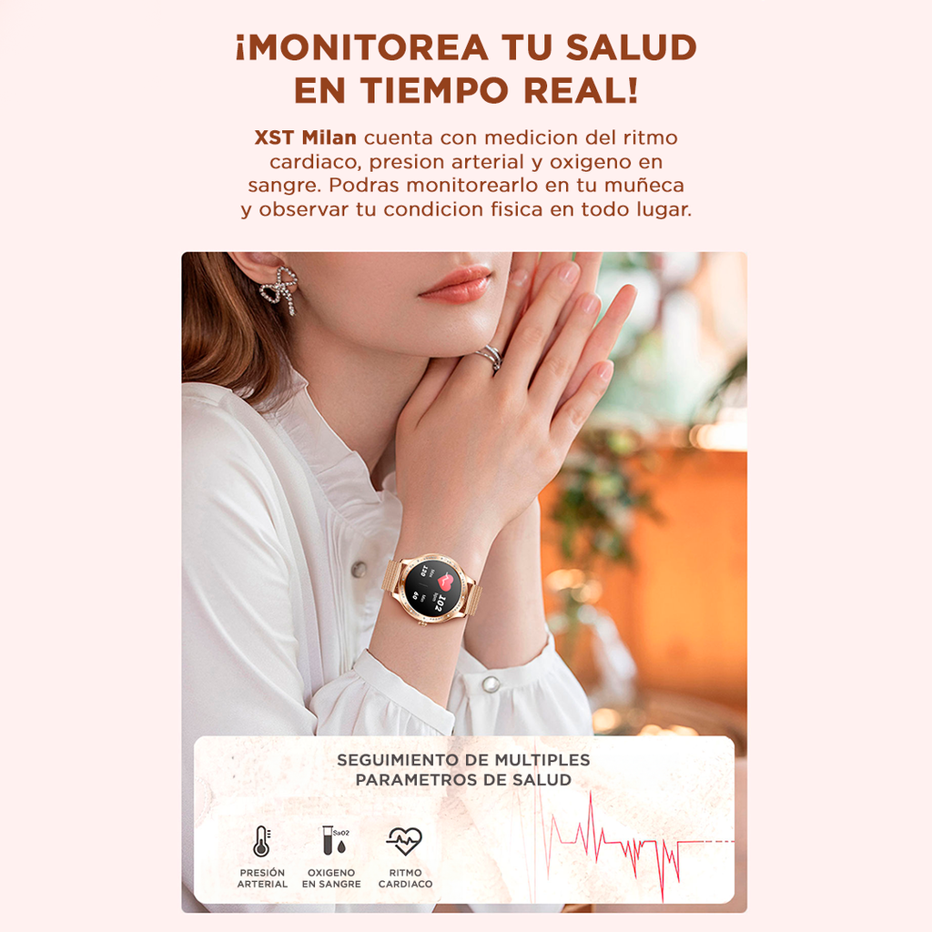 Smartwatch llamadas mujer sale