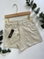 Short Mom Iria Beige By Cataleia - tienda online