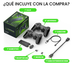 Consola Retro Game Stick Y3 Lite 4k Hdmi 128gb 41.000 Juegos - Quiero Todo Ya