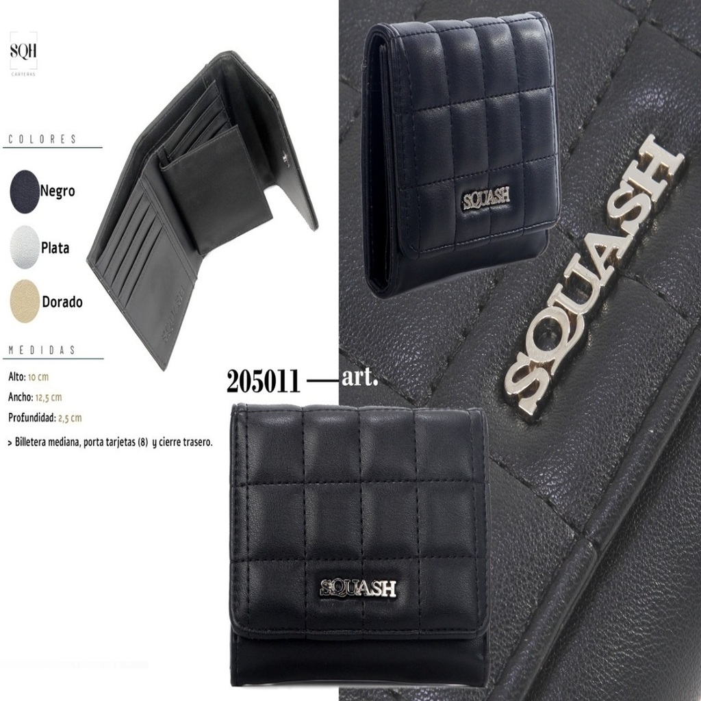 Billetera Squash 205011 Asteria Colecciones