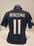 CAMISA REAL MADRID - AWAY 2009/10 - # 11 KARIM BENZEMA - ARENA CAMISAS DE FUTEBOL