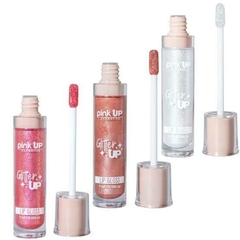 Lip gloss glitter up /Pink up