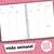 Planner Diário Permanente Não Datado Capa Dura 15x21cm | MP13 | FábriCaderno - comprar online