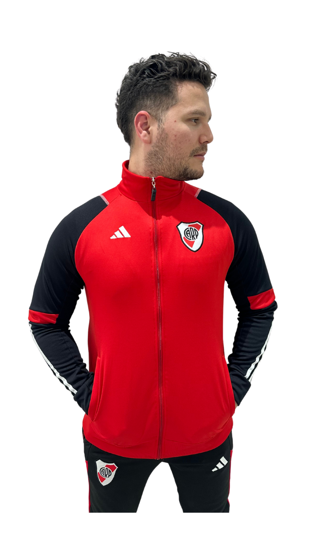 Buzo de river rojo sale