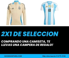 PROMO 2X1 SELECCION ARGENTINA-INDUMENTARIA ORIGINAL