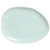 PRATO RASO OVAL ORGANICO MINT 31X24X2,5 CM