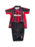 UNIFORME AC MILAN LOCAL RETRO 2007 PARA NIÑO - comprar online