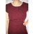 Vestido Tweed Burgundy Soprano TAM P na internet