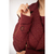 Blazer curto Burgundy BETELGEUSE TAM M - comprar online