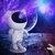 Projetor Night Light Astronauta com Caixa de Som Bluetooth