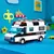 Carro Policia 77 Peças Lego Brinquedo com Luz Som - comprar online