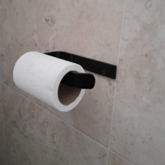 Porta papel higiénico hierro