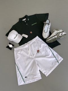 POLO LCST EDIÇÃO CROCODILE VERDE + BERMUDA LCST SPORT - comprar online