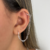 Piercing Ear Line Corações