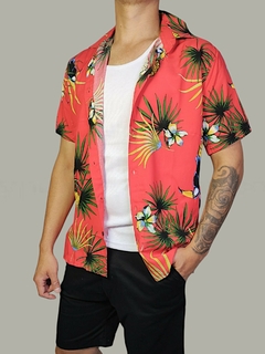 ART-7796 CAMISA HAWAIANAS DE FIBRANAS - comprar online