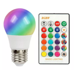 Foco Led RGB E27 3W - comprar online