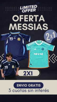 Combo Exclusivo Messi: Pasado y Presente ⚽ - comprar online