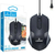 Mouse Óptico com Fio Usb 3 Botões - LEY-1513