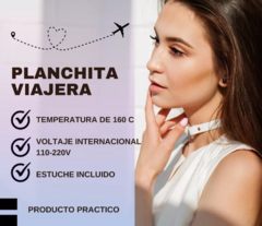 ¡KIT DE BELLEZA PORTATIL! PLANCHITA, ARQUEADOR Y MINI-PERFUMERO en internet