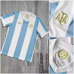 ¡2x1 PASIÓN ARGENTINA CAMISETA SELECCION 50 AÑOS + REMERA COLAPINTO WILLIAMS! en internet