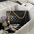 Bolsa Chanel Flap Preta 14.5X23.5X7CM - comprar online