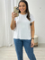 Blusa gola redonda Branco 34227 - comprar online