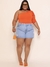 Short jeans claro plus size 01.267 - 7253