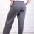 PANTALON RECTO DE MODAL CON ALGODON, TIRO ALTO, SUPER ELASTIZADO - comprar online