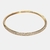 Bracelete Cravejado Banhado em Ouro - comprar online