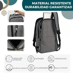 MOCHILA ANTIRROBO IMPERMEABLE SUONO - comprar online