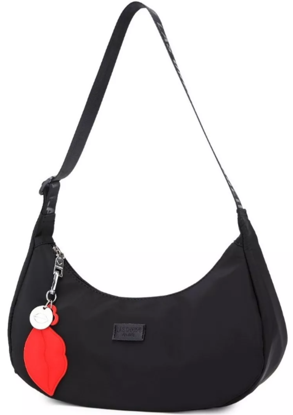 Cartera Las Oreiro Correa Ajustable Con Llavero 21394