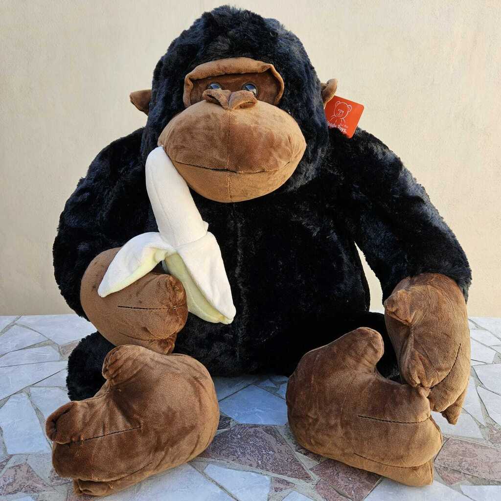 Peluche Mono Gorila con Banana Gigante