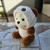 Peluche Oso Disfrazado de Panda Rojo 22cm - comprar online