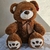 Peluche Oso Sentado Huella Grande 60cm