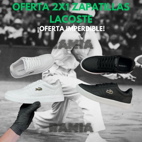 2X1 EN ZAPATILLAS LACOSTE Comprar en Ramia