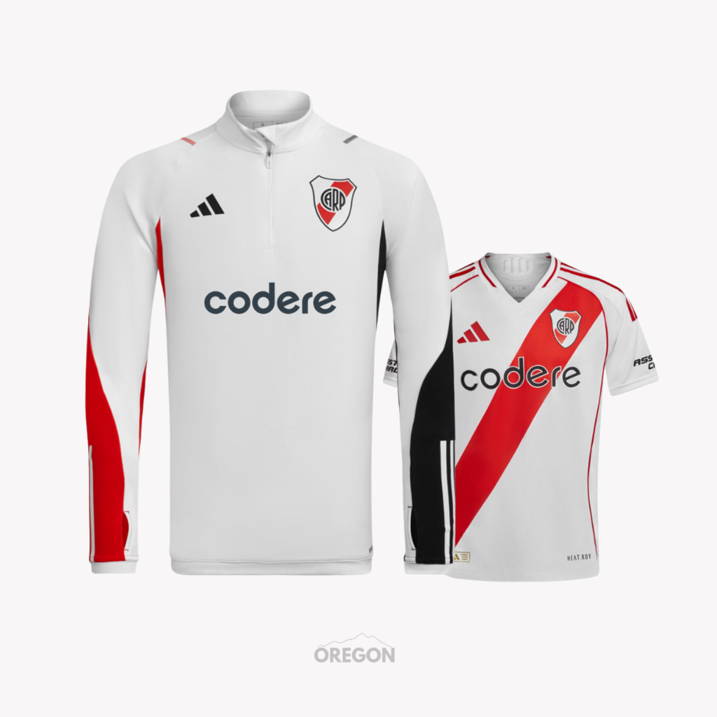 BUZO DE ENTRENAMIENTO CAMISETA RIVER 2025 DE REGALO